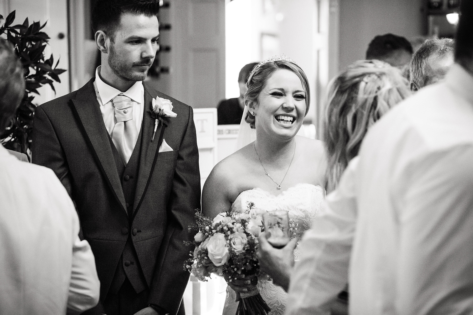 Creative documentary wedding photography Hadley Park House in Telford by Documentary Wedding Photographer Stuart James