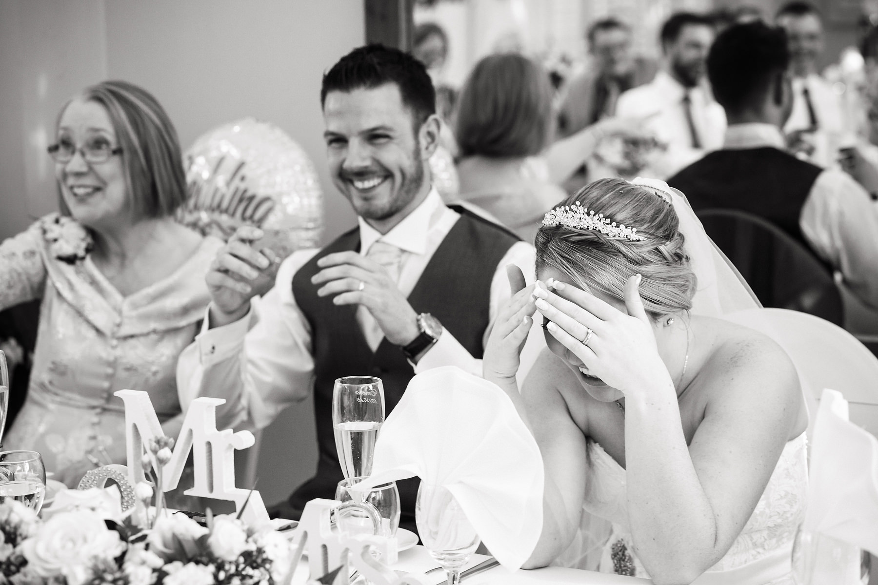 Creative documentary wedding photography Hadley Park House in Telford by Documentary Wedding Photographer Stuart James