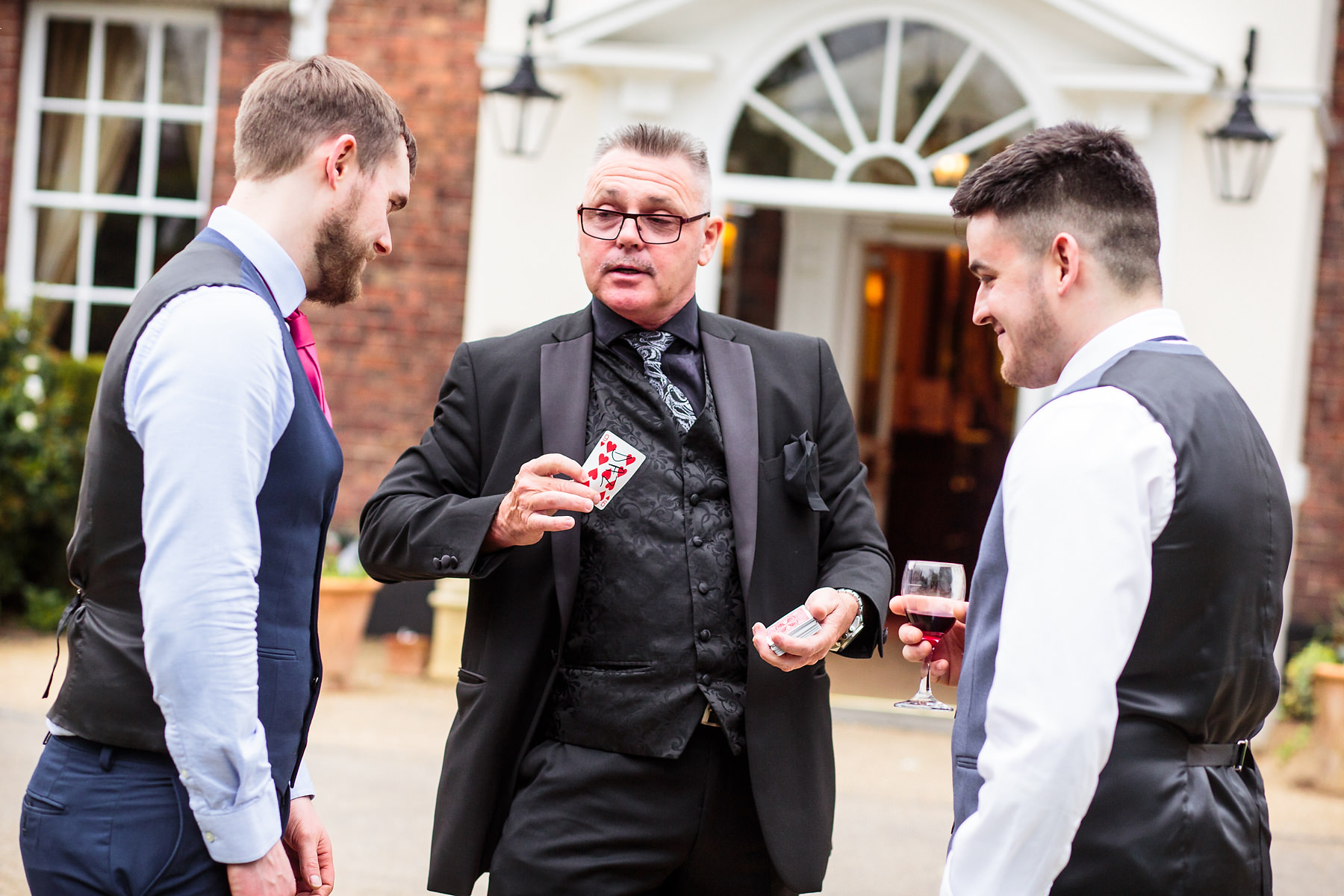 Creative documentary wedding photography Hadley Park House in Telford by Documentary Wedding Photographer Stuart James