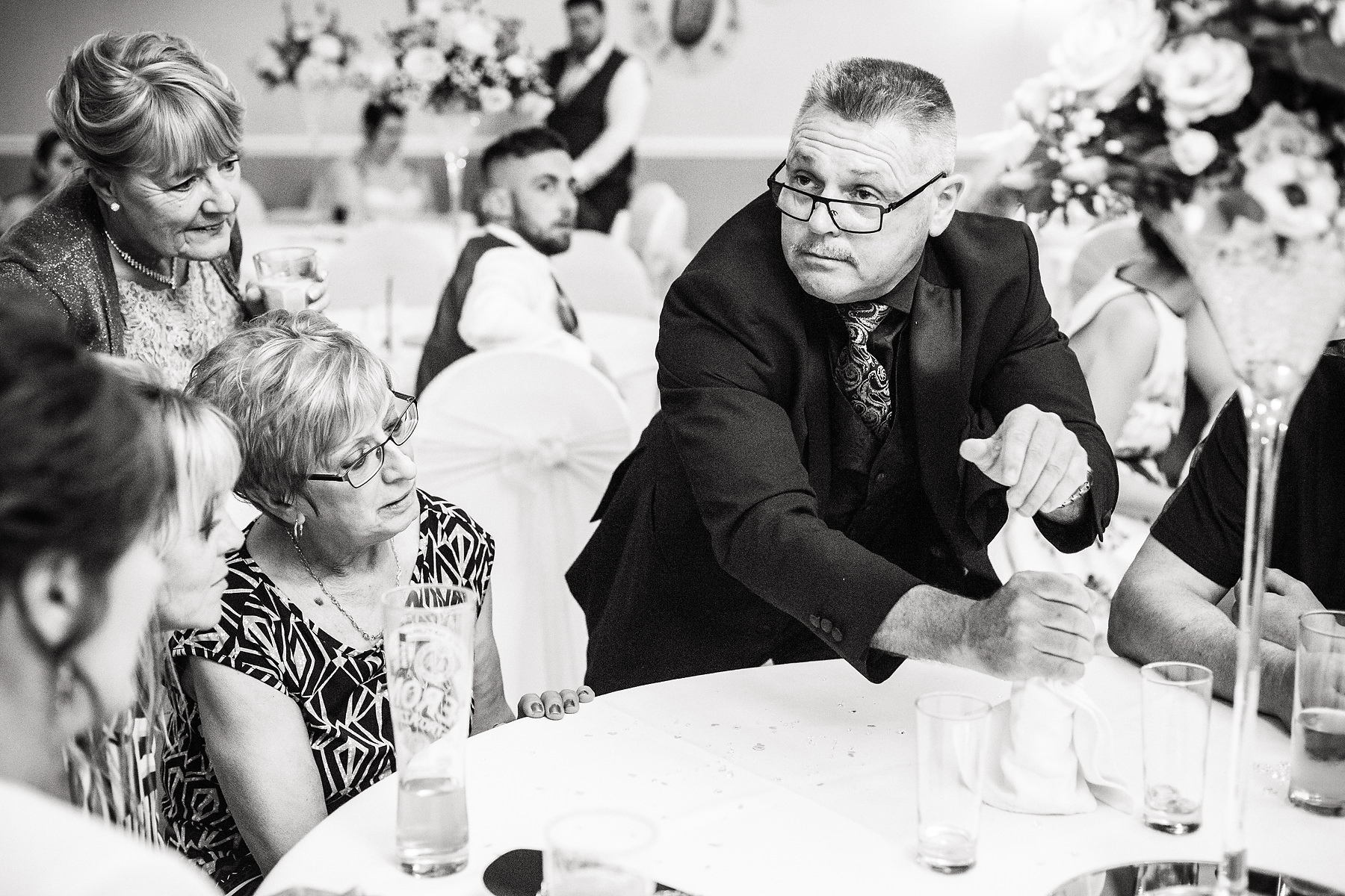 Creative documentary wedding photography Hadley Park House in Telford by Documentary Wedding Photographer Stuart James