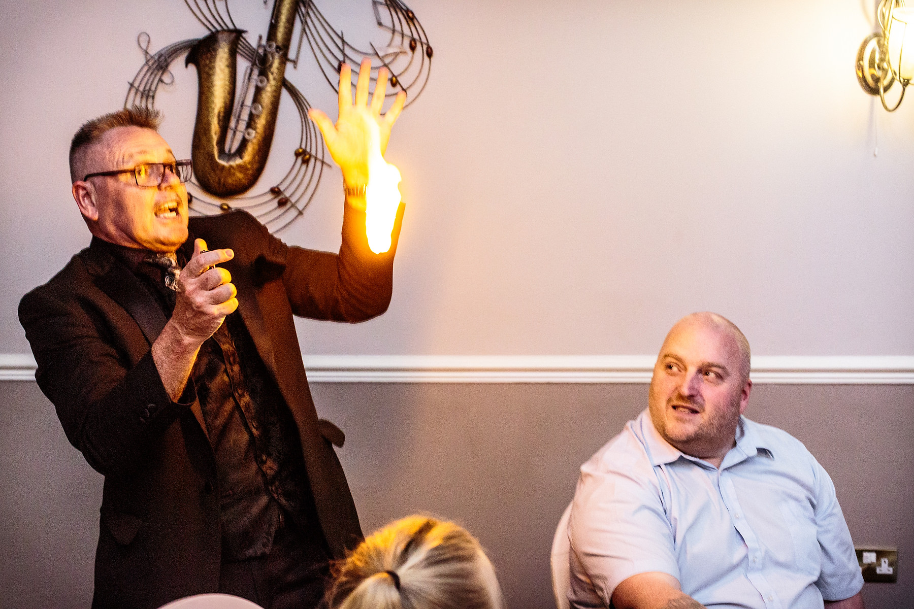 Creative documentary wedding photography Hadley Park House in Telford by Documentary Wedding Photographer Stuart James
