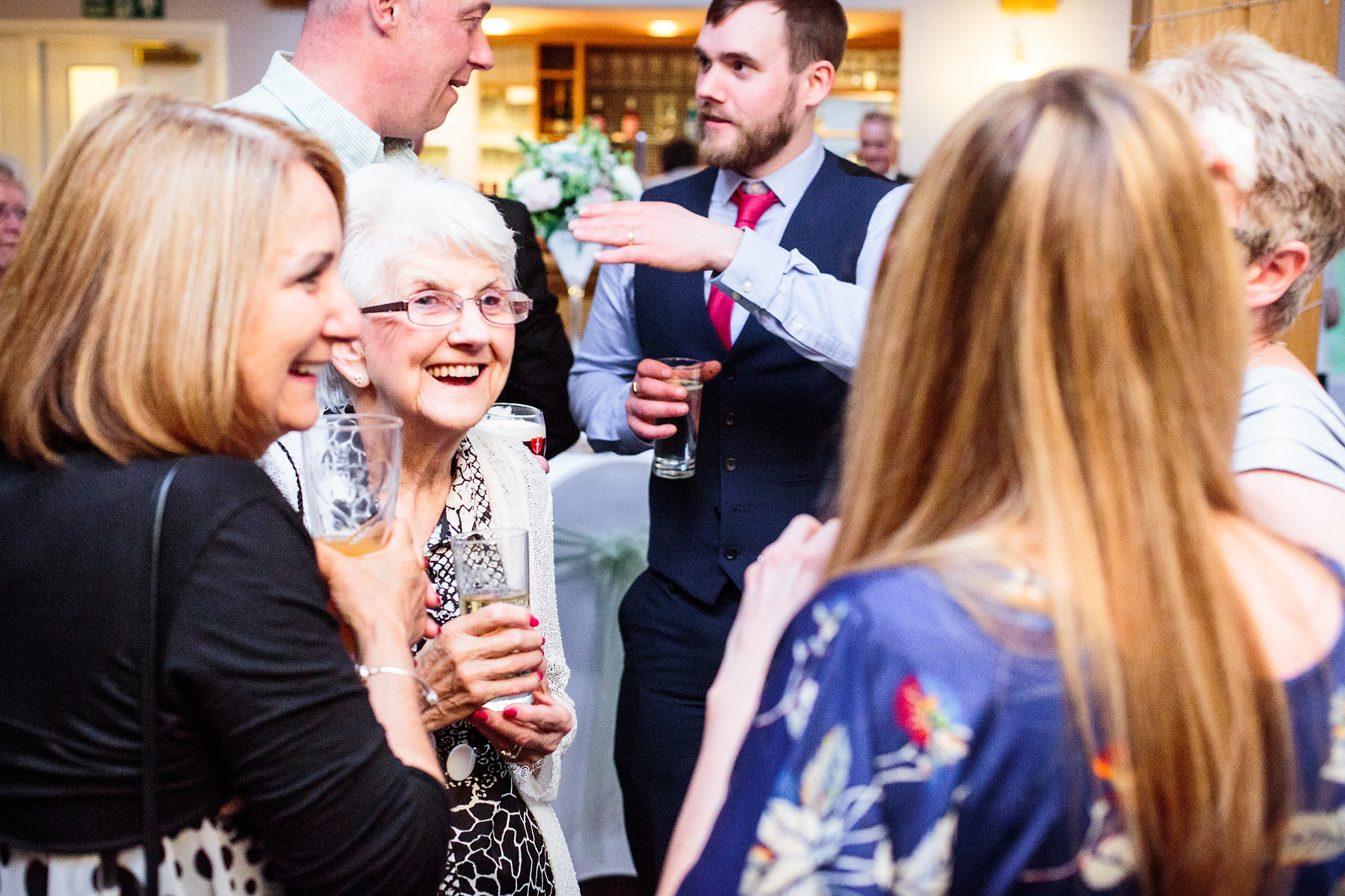 Creative documentary wedding photography Hadley Park House in Telford by Documentary Wedding Photographer Stuart James