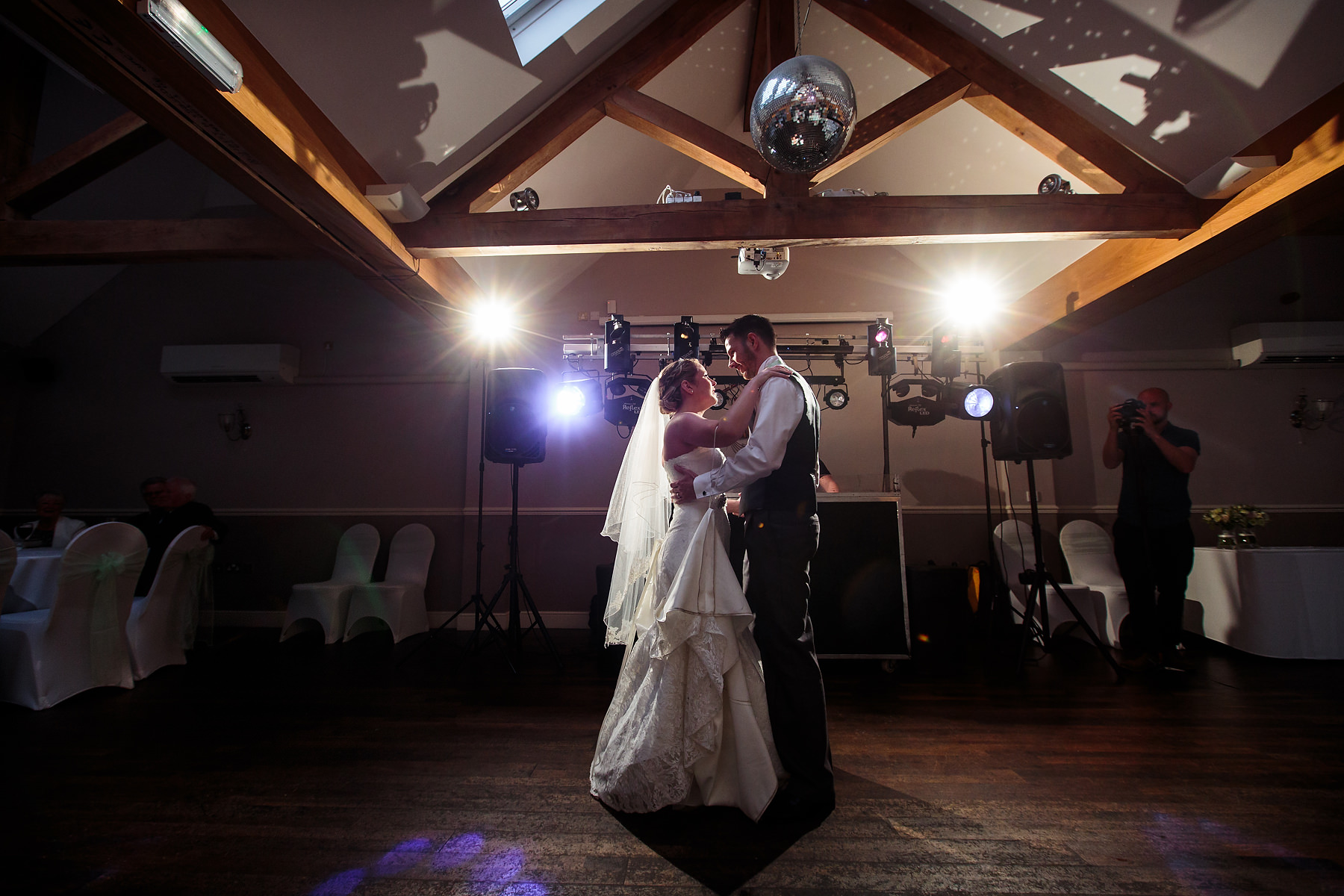 Creative documentary wedding photography Hadley Park House in Telford by Documentary Wedding Photographer Stuart James