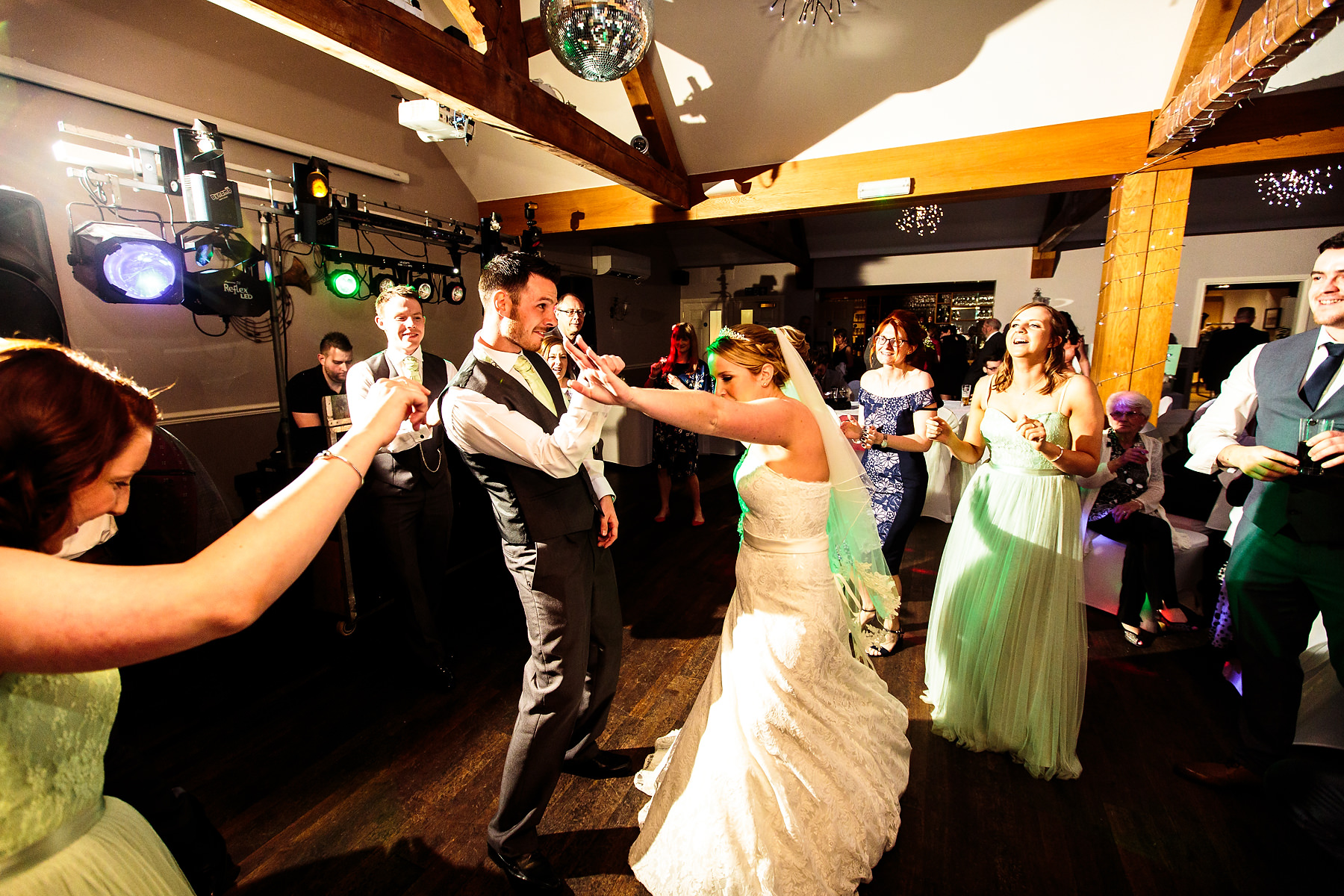 Creative documentary wedding photography Hadley Park House in Telford by Documentary Wedding Photographer Stuart James