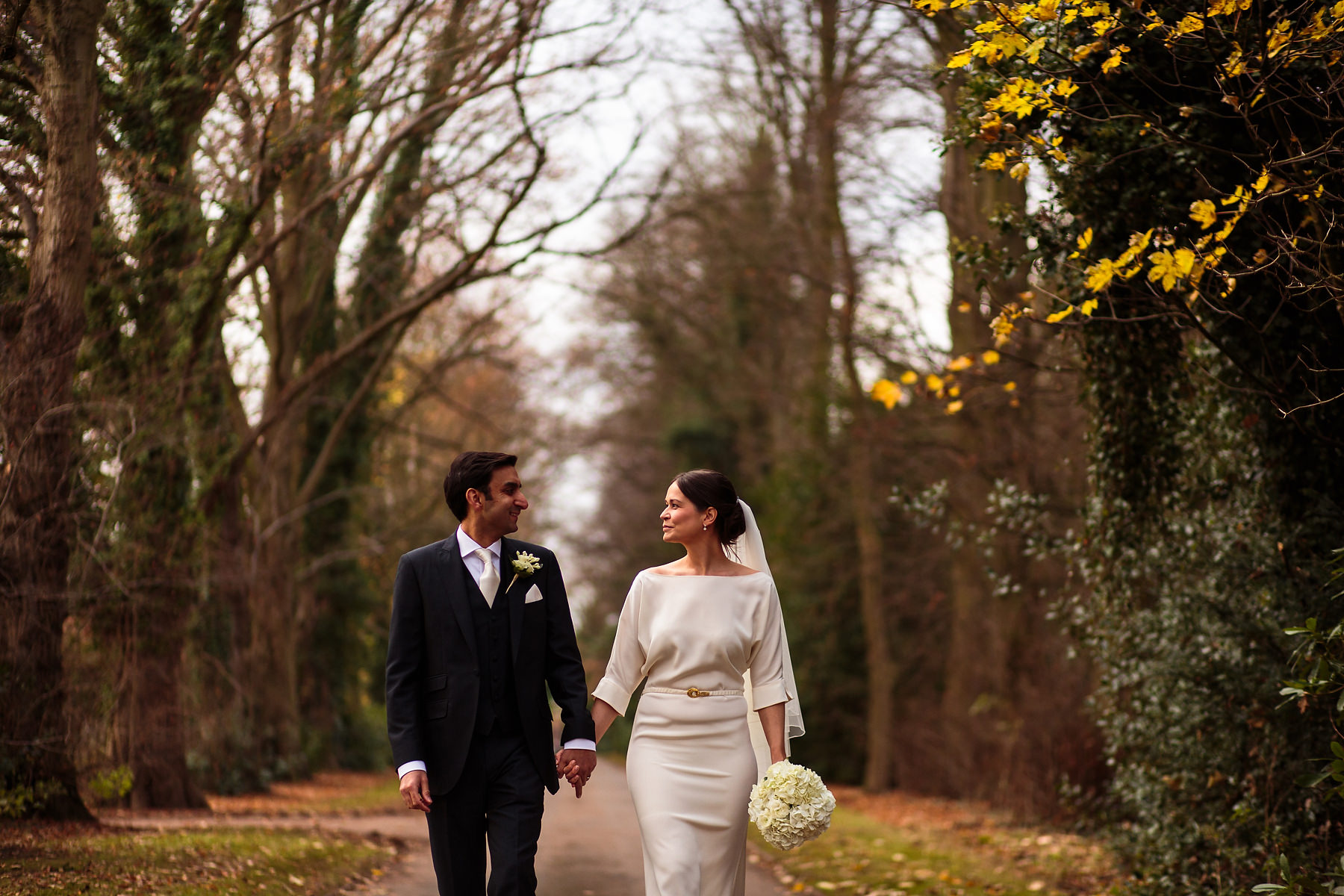 Creative documentary wedding photography at Hagley Hall in Worcestershire by Documentary Wedding Photographer Stuart James