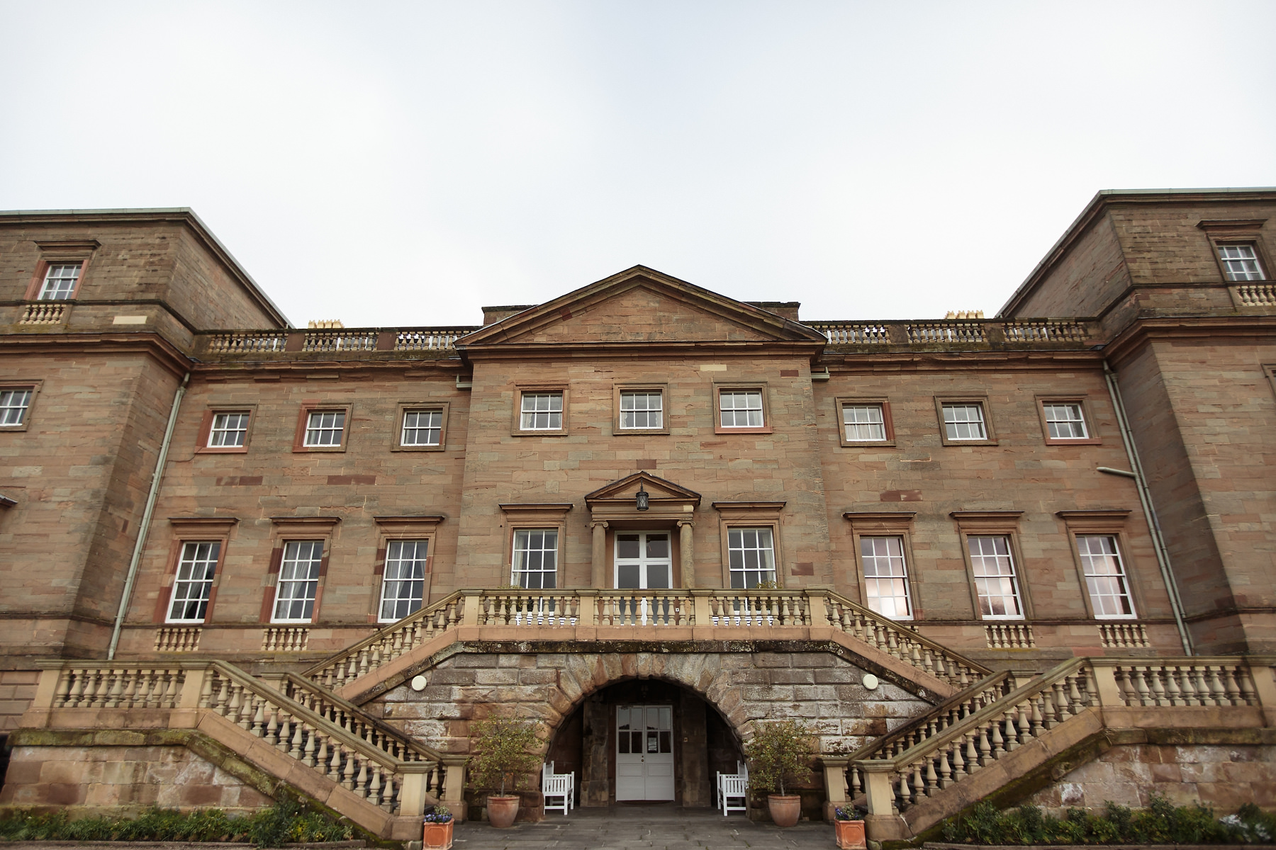 Creative documentary wedding photography at Hagley Hall in Worcestershire by Documentary Wedding Photographer Stuart James