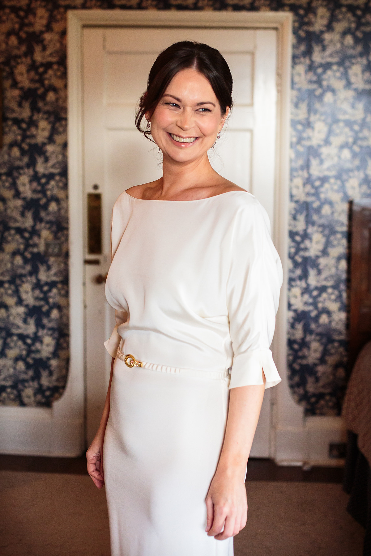 Creative documentary wedding photography at Hagley Hall in Worcestershire by Documentary Wedding Photographer Stuart James