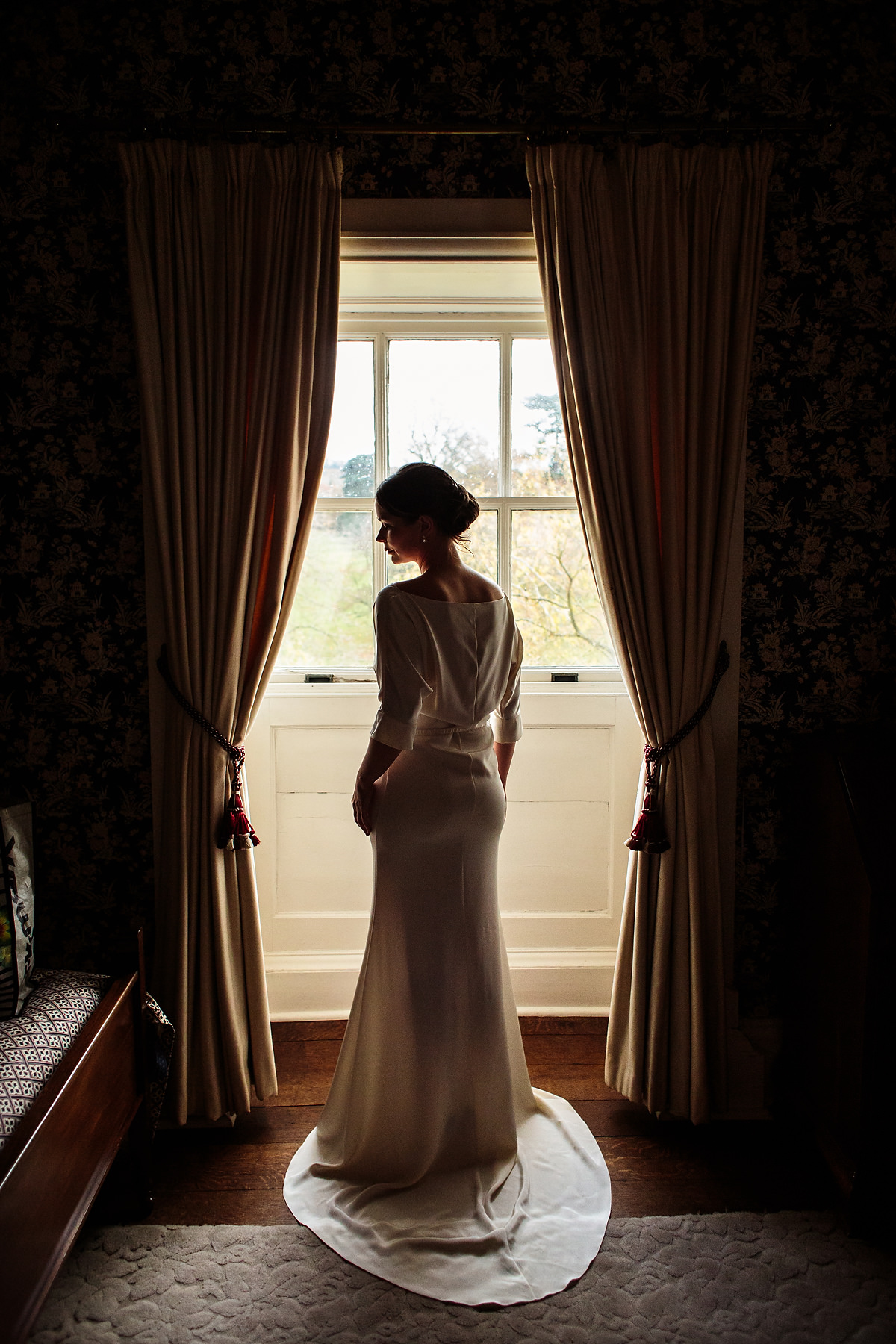 Creative documentary wedding photography at Hagley Hall in Worcestershire by Documentary Wedding Photographer Stuart James