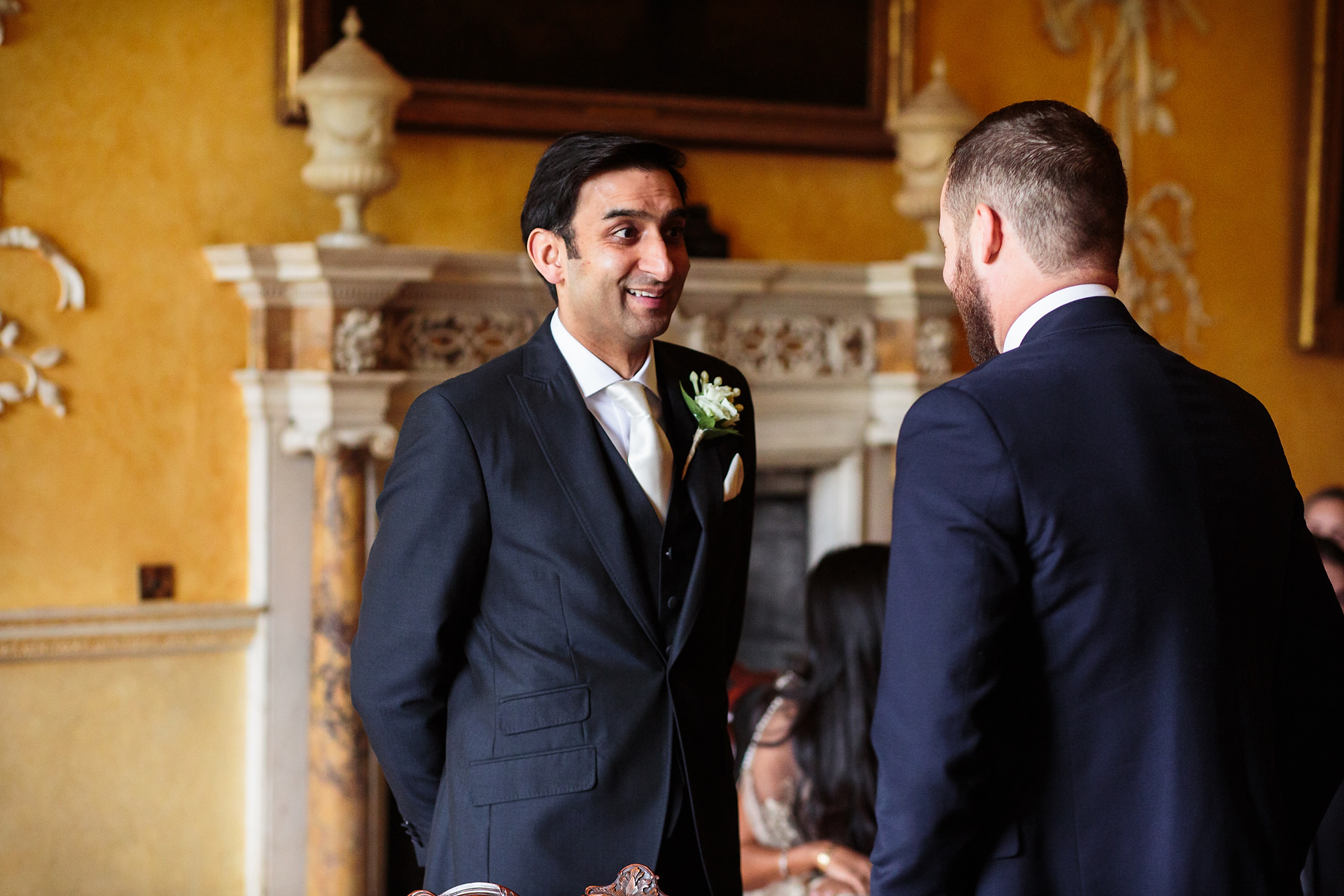 Creative documentary wedding photography at Hagley Hall in Worcestershire by Documentary Wedding Photographer Stuart James