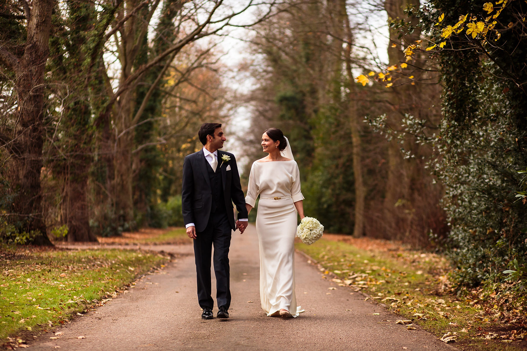 Creative documentary wedding photography at Hagley Hall in Worcestershire by Documentary Wedding Photographer Stuart James