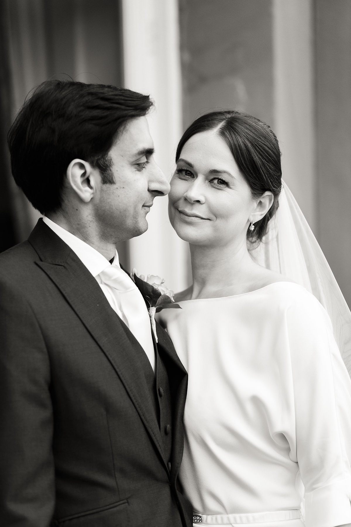 Creative documentary wedding photography at Hagley Hall in Worcestershire by Documentary Wedding Photographer Stuart James