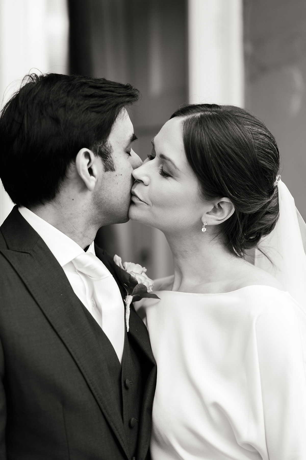 Creative documentary wedding photography at Hagley Hall in Worcestershire by Documentary Wedding Photographer Stuart James