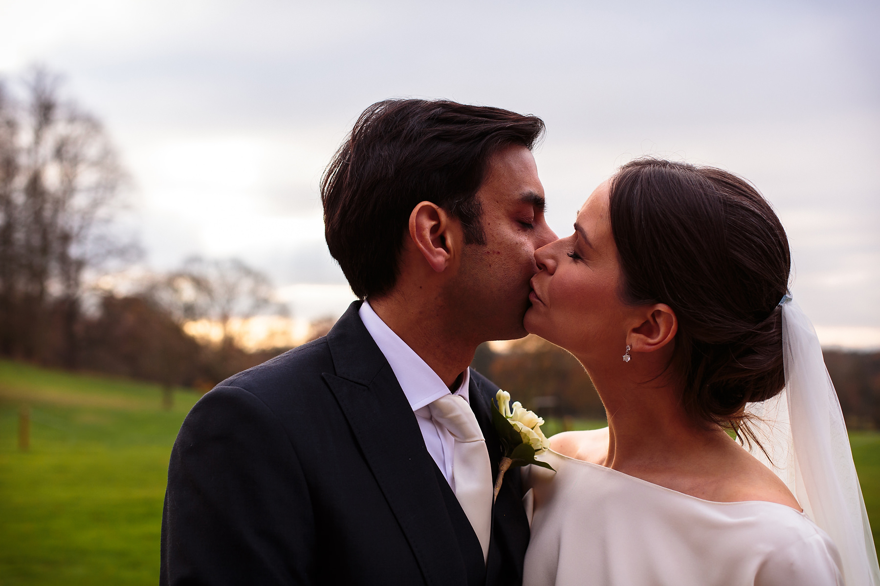 Creative documentary wedding photography at Hagley Hall in Worcestershire by Documentary Wedding Photographer Stuart James