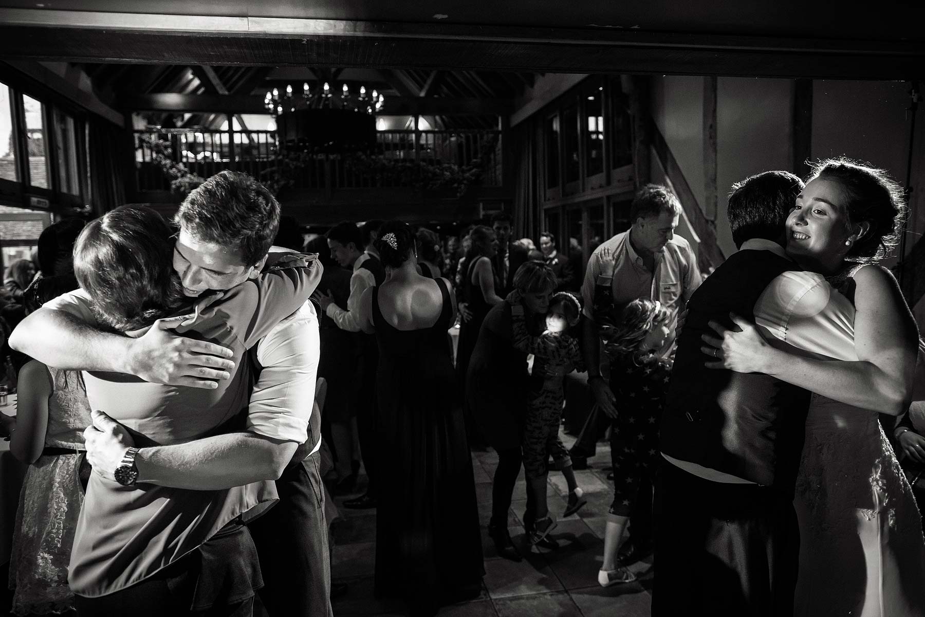 Creative photos of the first dances at Hundred House Hotel in Norton by Shropshire Documentary Wedding Photographer Stuart James