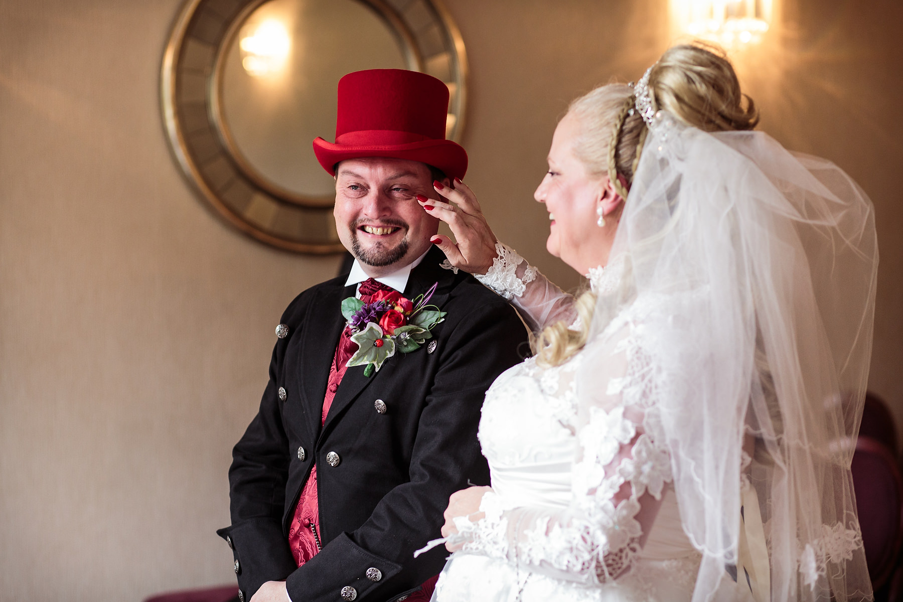 Creative documentary wedding photography Lichfield Registry Office in Lichfield by Documentary Wedding Photographer Stuart James