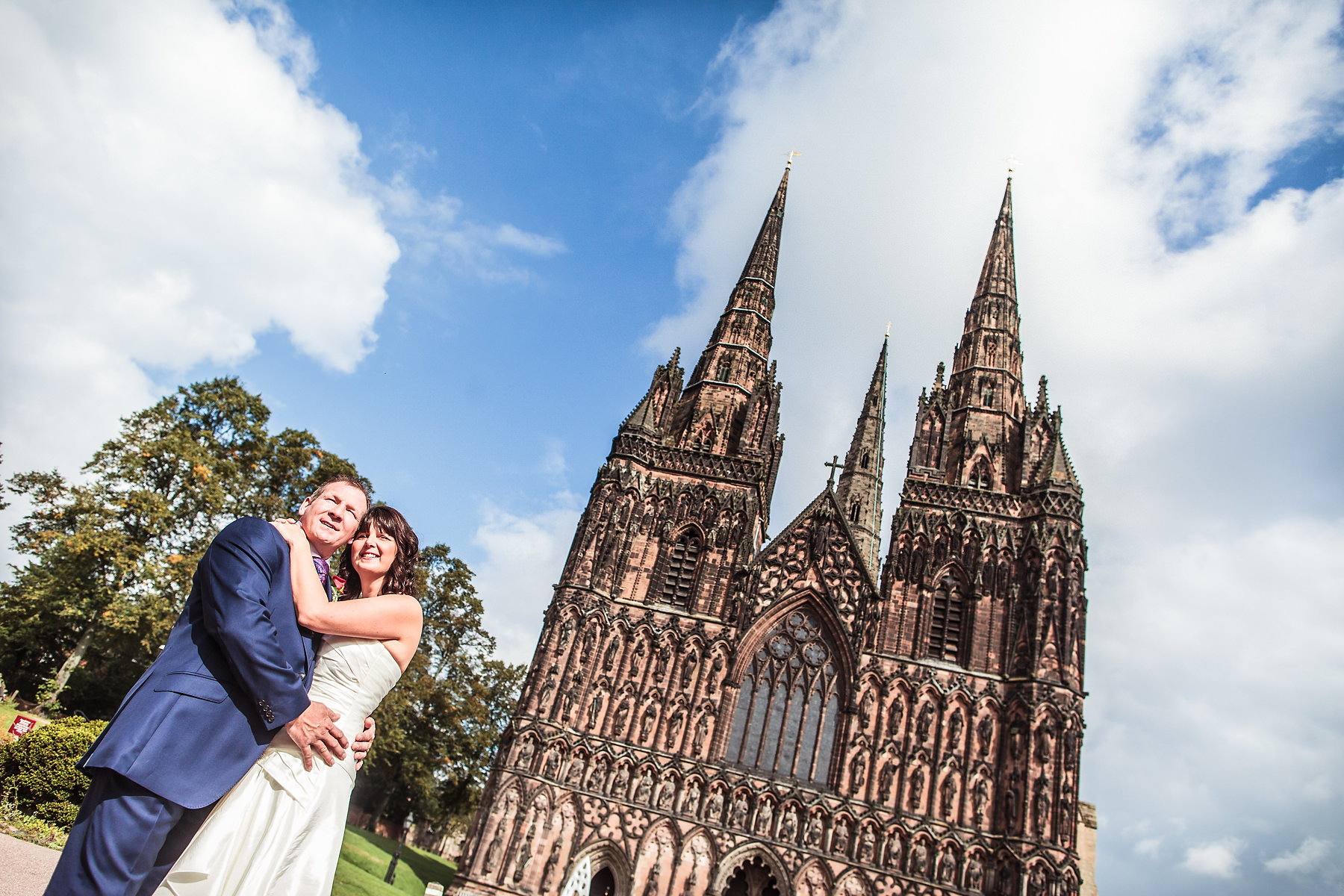 Creative documentary wedding photography Lichfield Registry Office in Lichfield by Documentary Wedding Photographer Stuart James