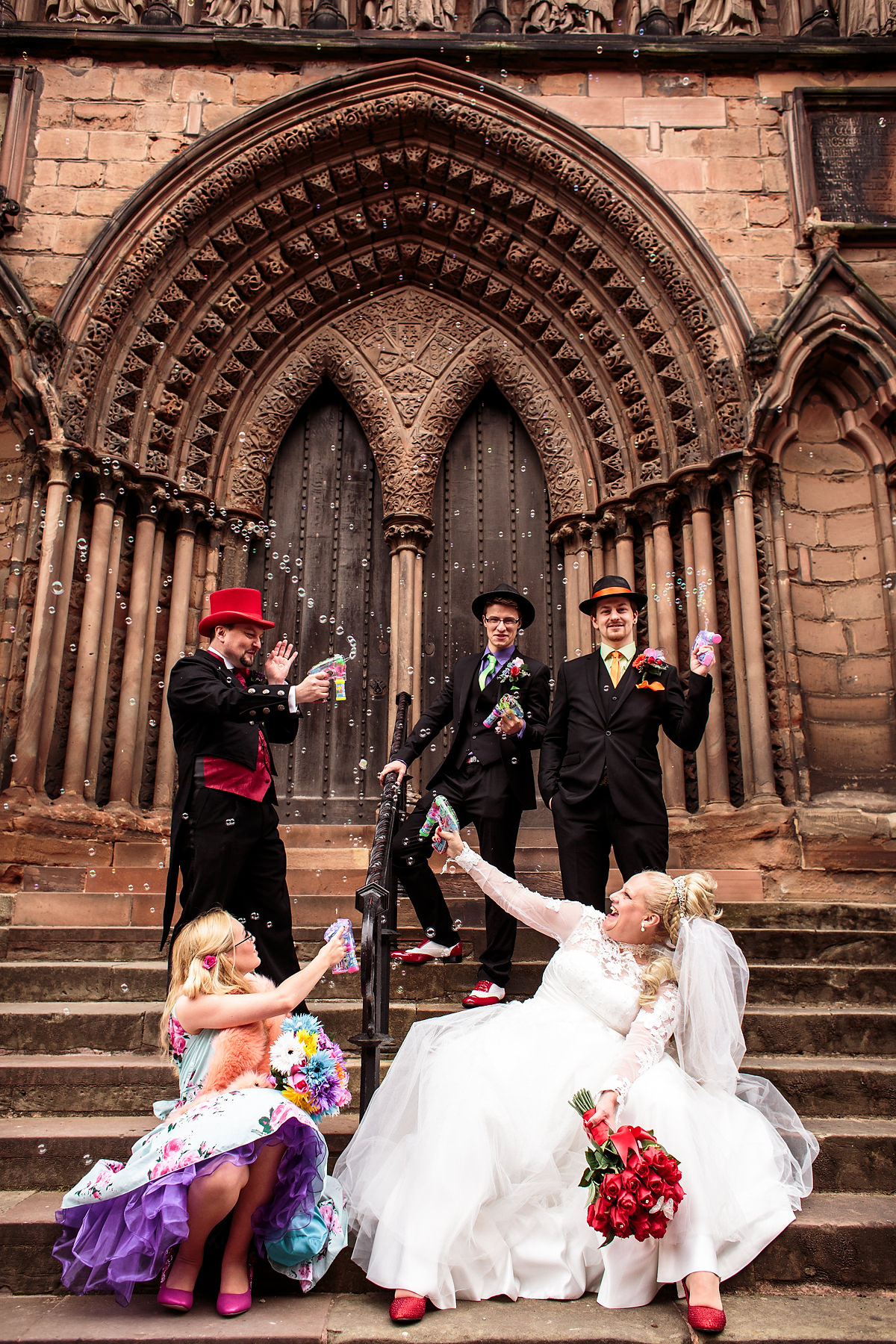 Creative documentary wedding photography Lichfield Registry Office in Lichfield by Documentary Wedding Photographer Stuart James