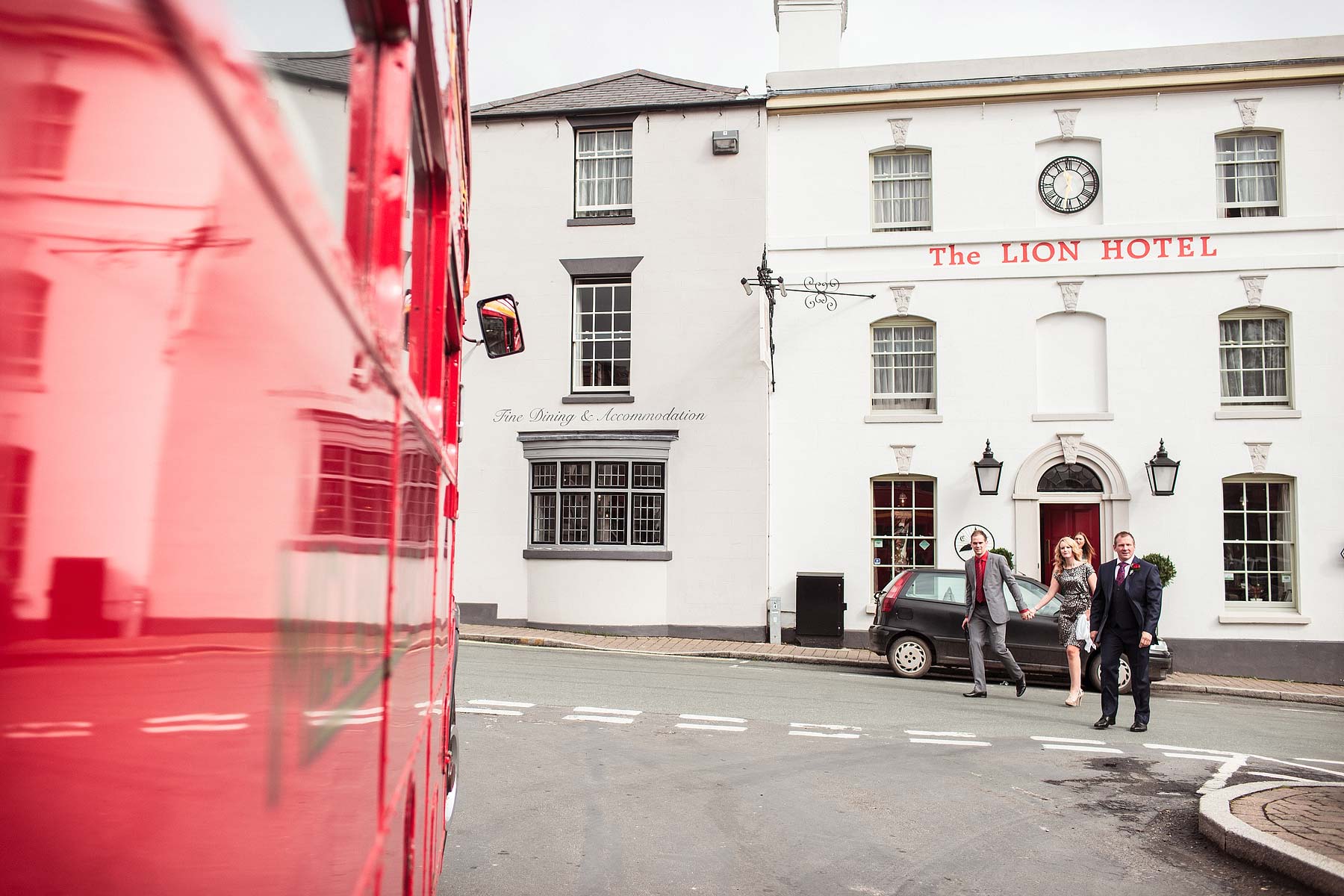 Storytelling documentary wedding photography at The Lion Hotel in Brewood by Documentary Wedding Photographer Stuart James
