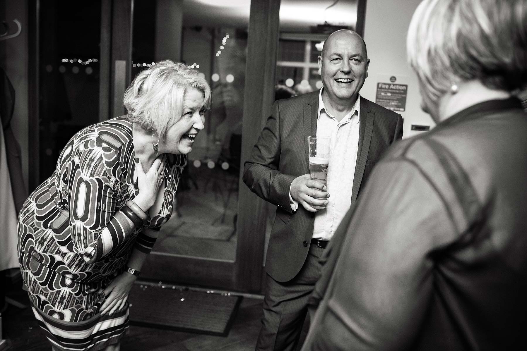 Reportage wedding photography at The Lion Hotel in Brewood by Documentary Wedding Photographer Stuart James