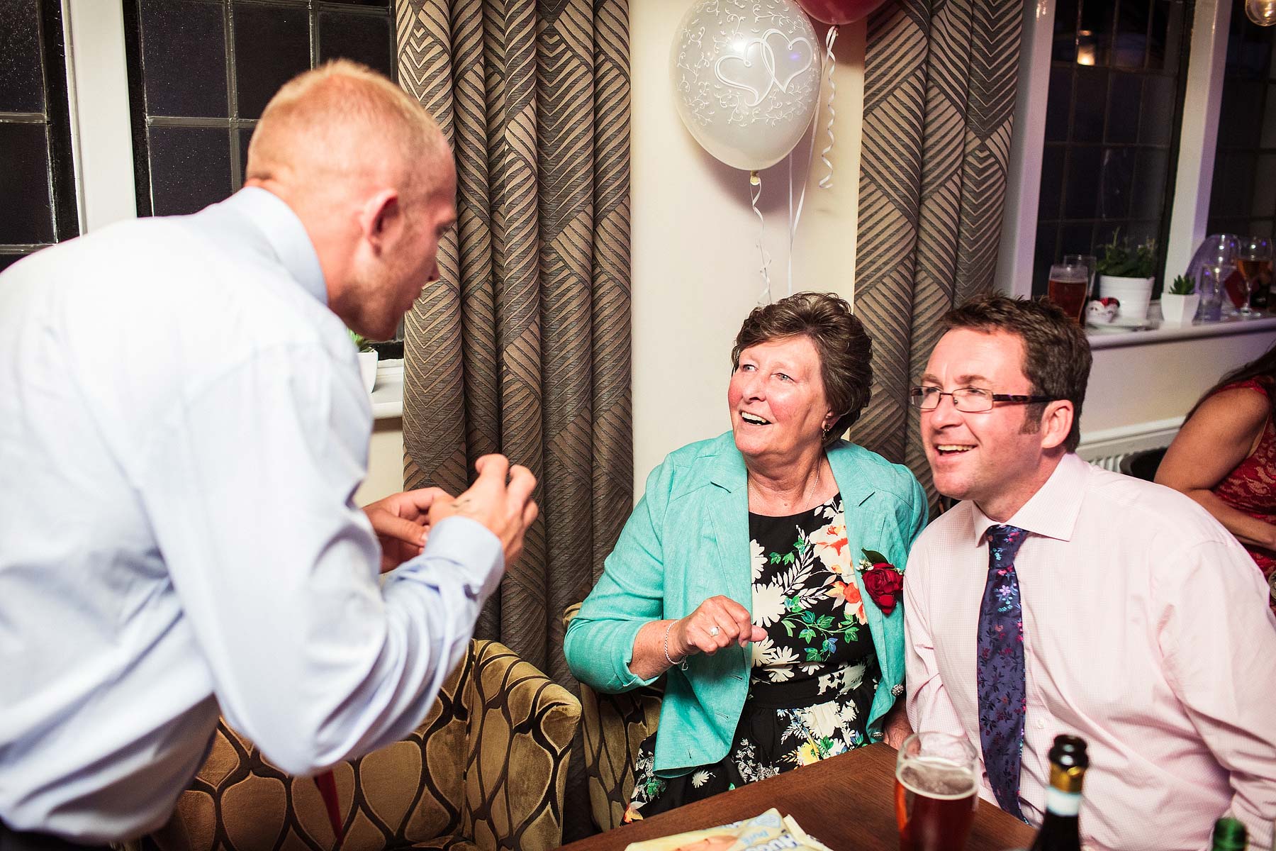 Reportage wedding photography at The Lion Hotel in Brewood by Documentary Wedding Photographer Stuart James