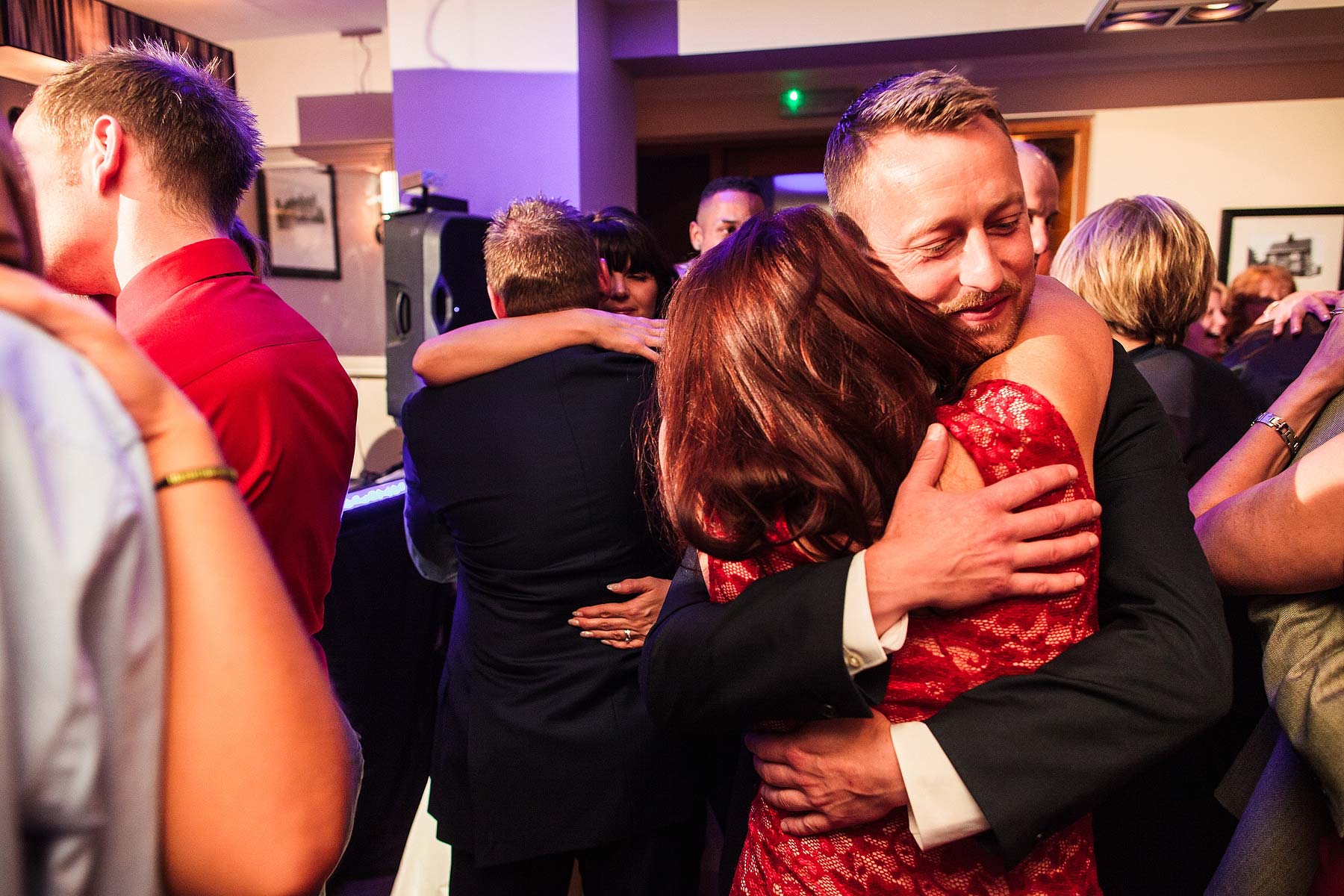 Fun natural wedding photographs at The Lion Hotel in Brewood by Documentary Wedding Photographer Stuart James