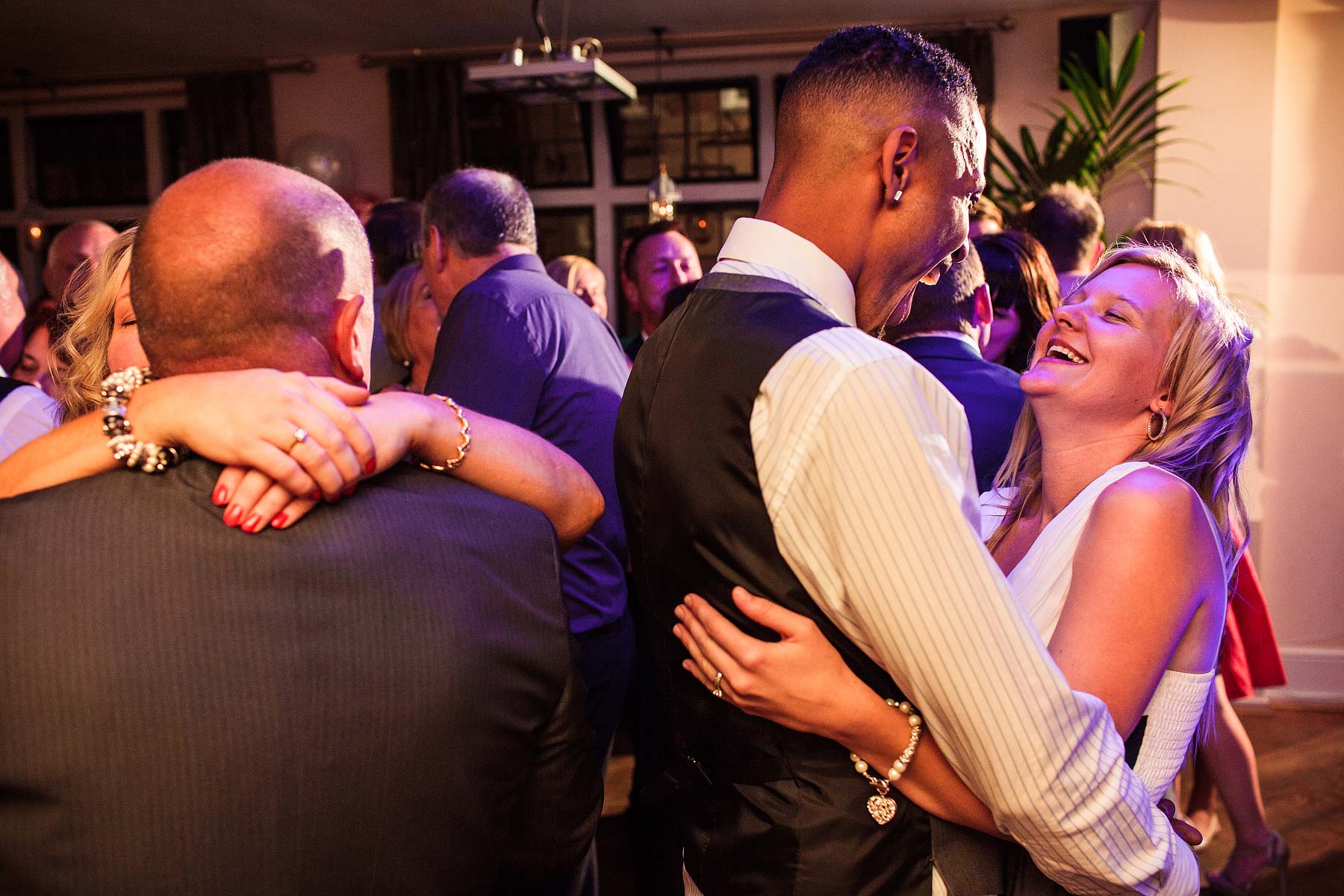 Reportage wedding photography at The Lion Hotel in Brewood by Documentary Wedding Photographer Stuart James