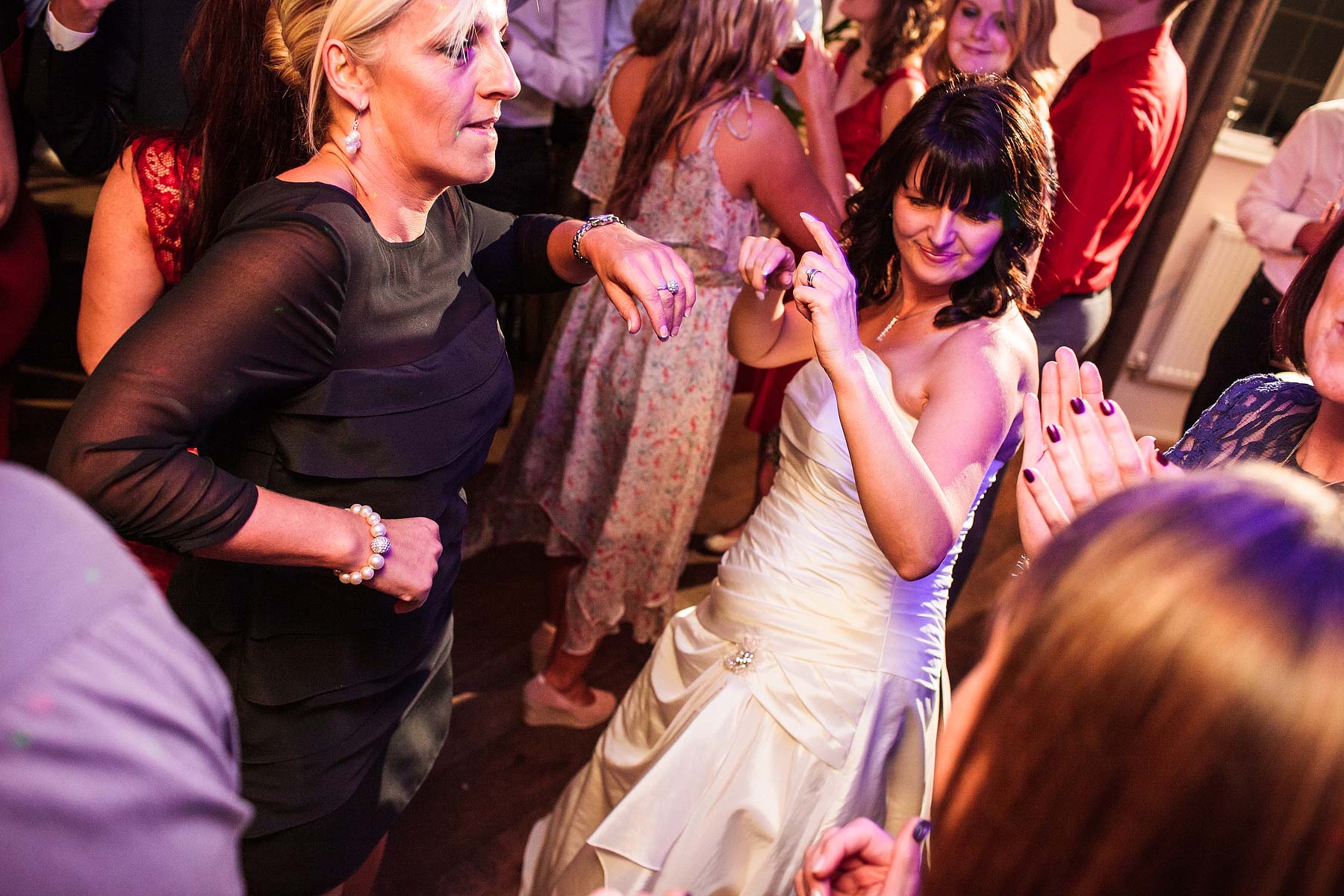 Creative modern wedding photography at The Lion Hotel in Brewood by Documentary Wedding Photographer Stuart James