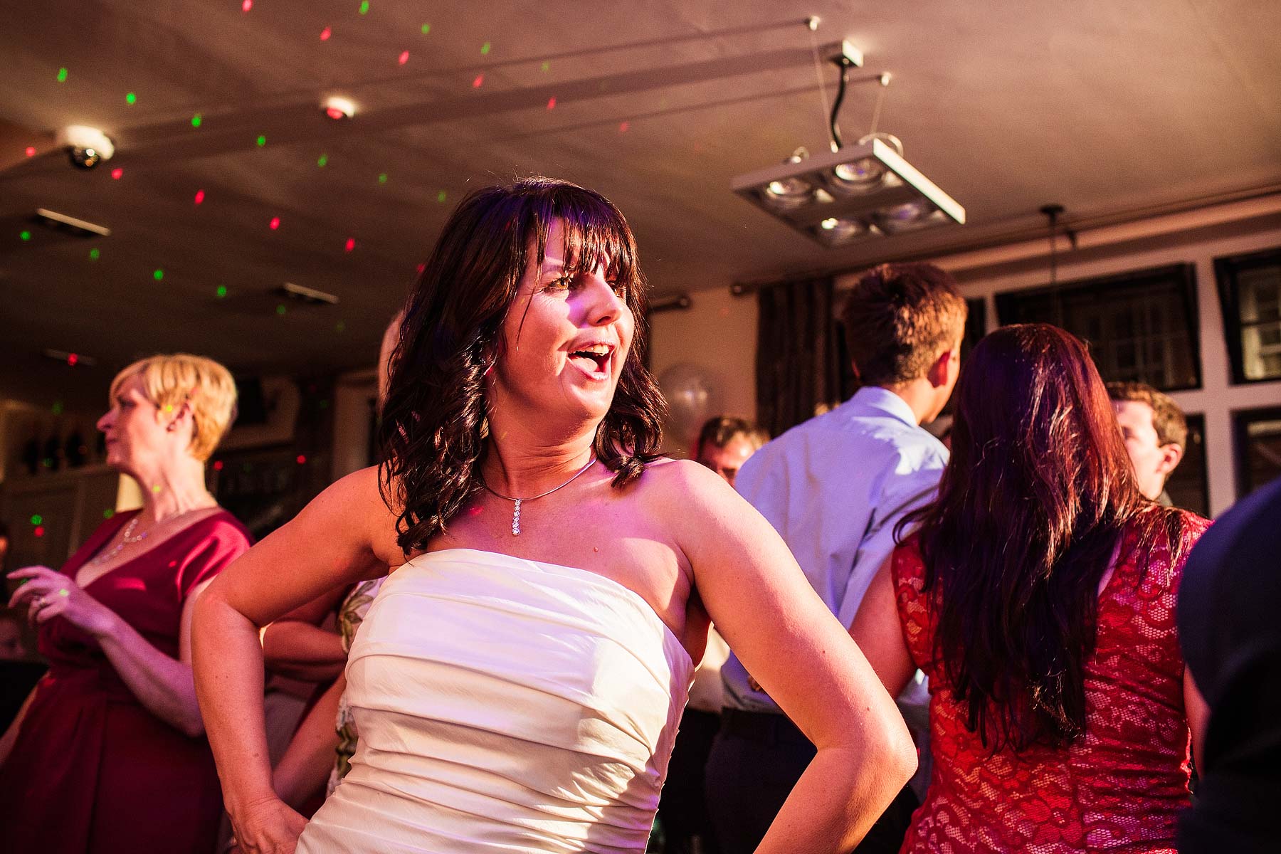 Reportage wedding photography at The Lion Hotel in Brewood by Documentary Wedding Photographer Stuart James