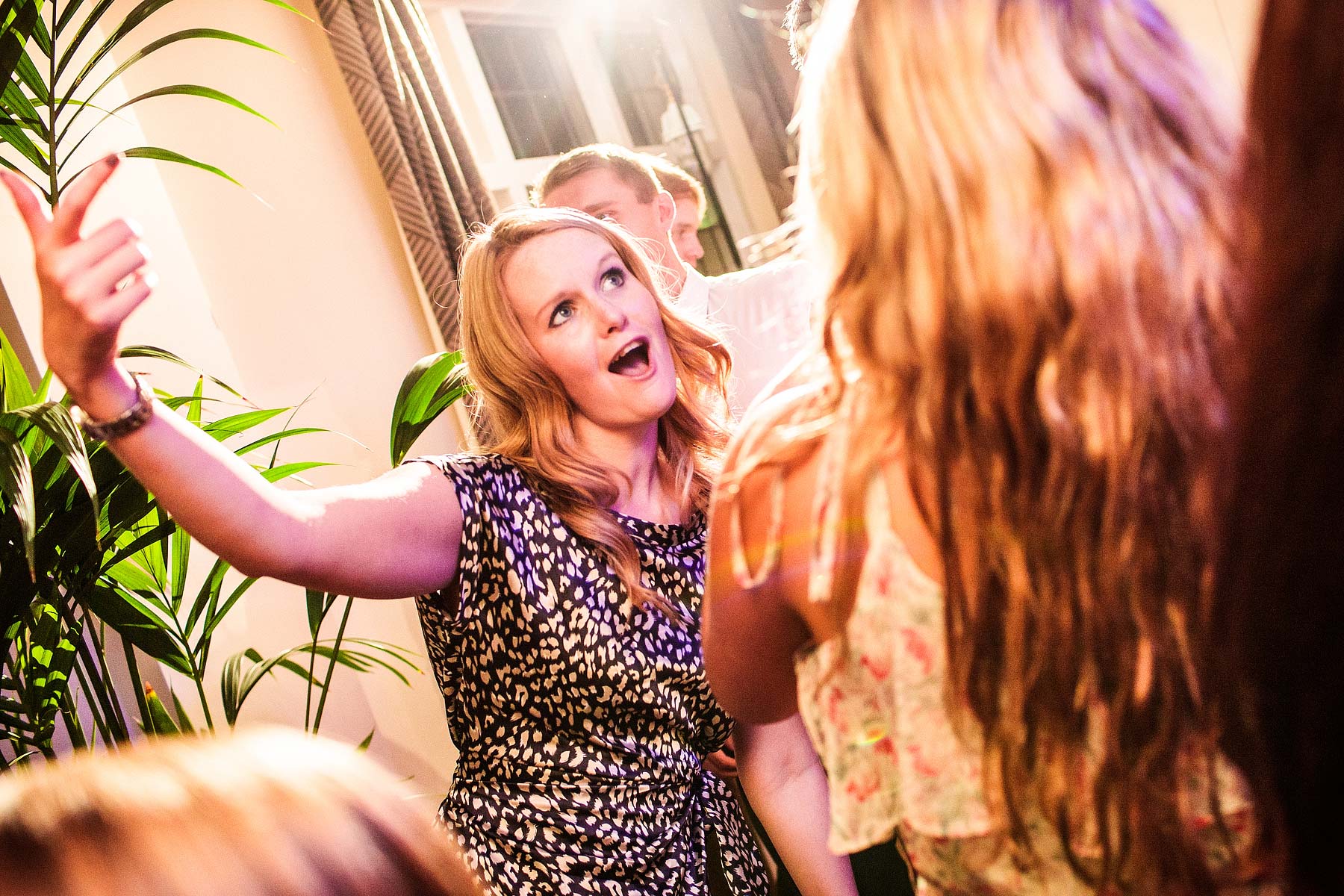 Fun natural wedding photographs at The Lion Hotel in Brewood by Documentary Wedding Photographer Stuart James