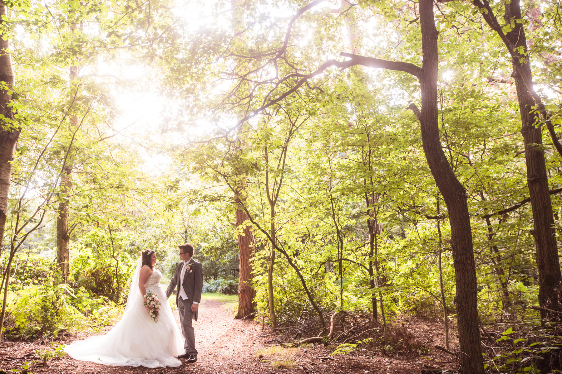 Creative wedding photography by Documentary Wedding Photographer Stuart James at Oak Farm in Cannock