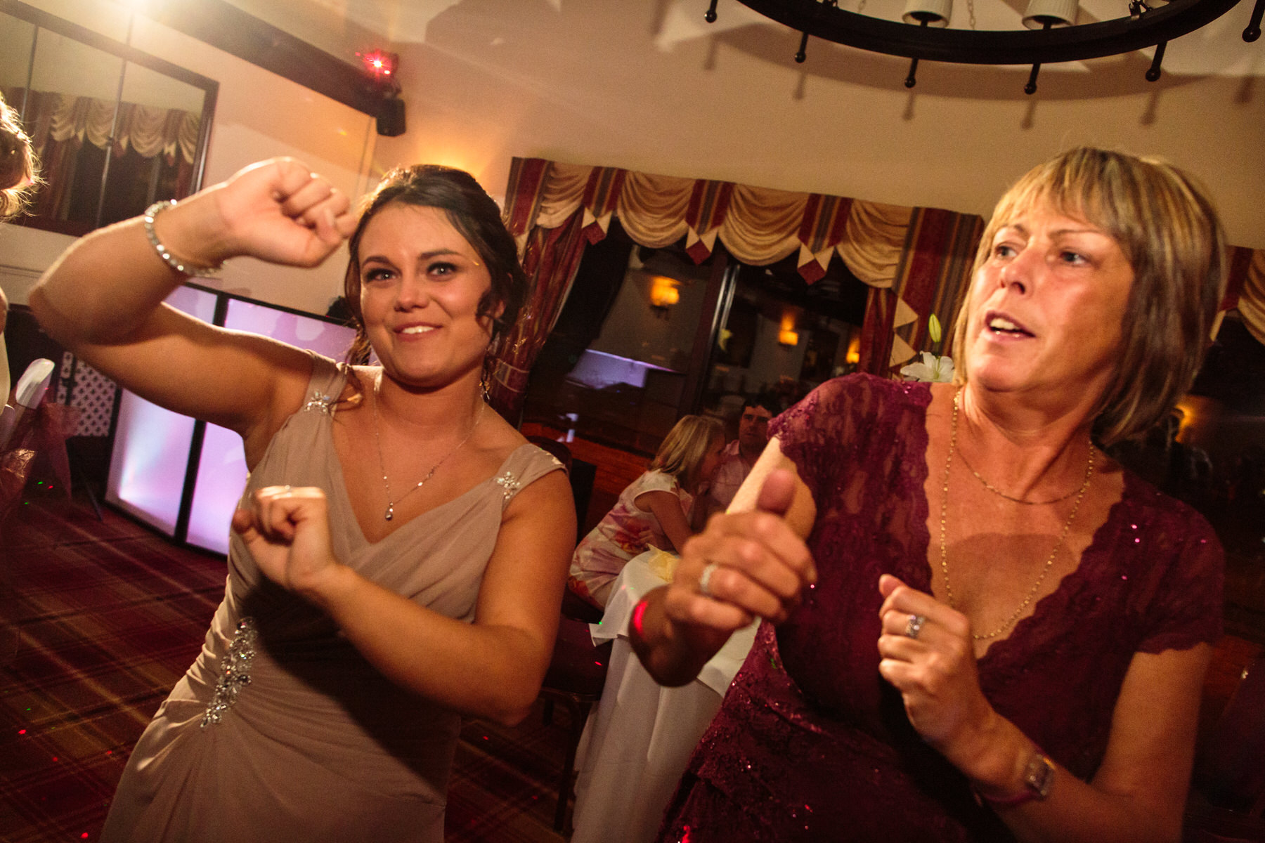 Creative wedding photography by Documentary Wedding Photographer Stuart James at Oak Farm in Cannock
