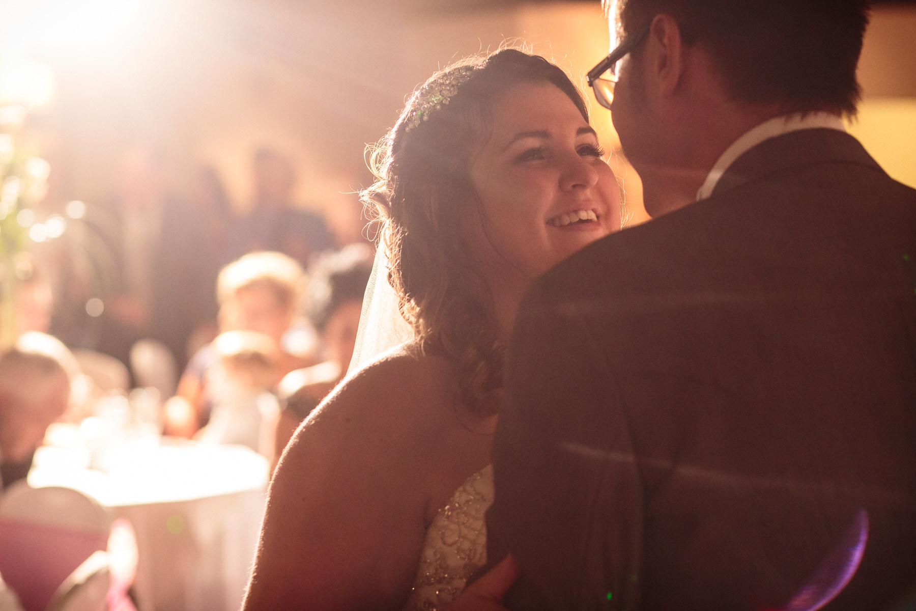 Creative wedding photography by Documentary Wedding Photographer Stuart James at Oak Farm in Cannock