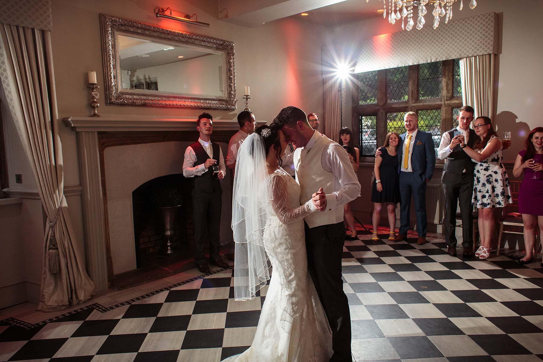 Creative documentary wedding photography story of Lyndsey + Howard's Weston Hall Wedding photographers Stuart James capturing the day