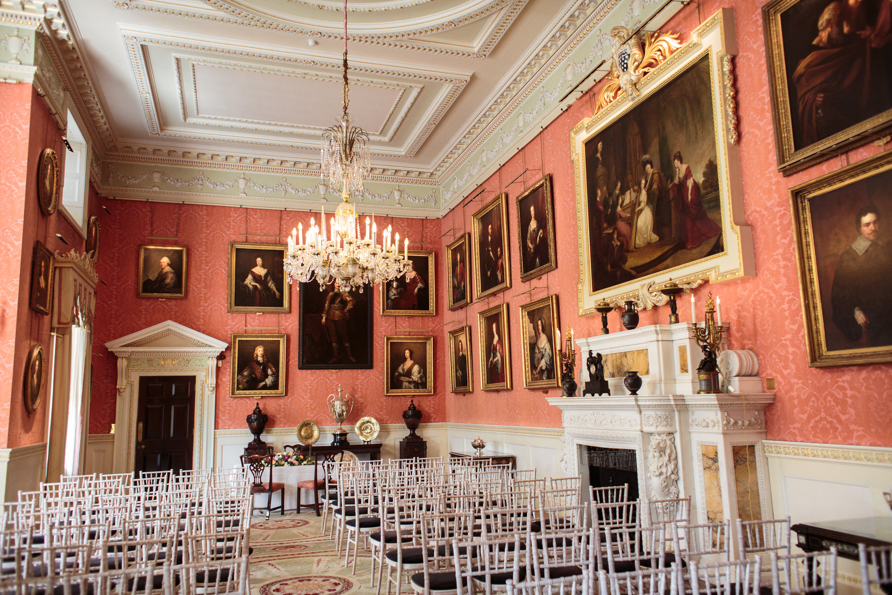 Creative wedding photography by Documentary Wedding Photographer Stuart James at Weston Park in Shropshire