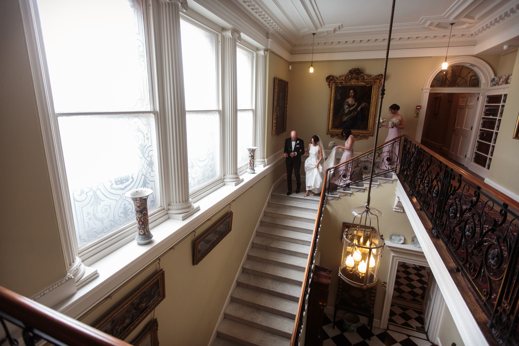 Creative wedding photography by Documentary Wedding Photographer Stuart James at Weston Park in Shropshire