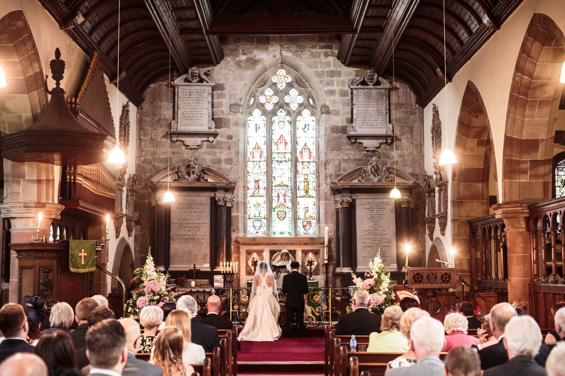 Creative wedding photography by Documentary Wedding Photographer Stuart James at Weston Park in Shropshire