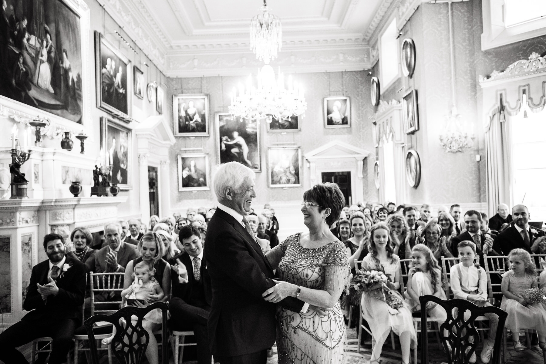 Creative wedding photography by Documentary Wedding Photographer Stuart James at Weston Park in Shropshire