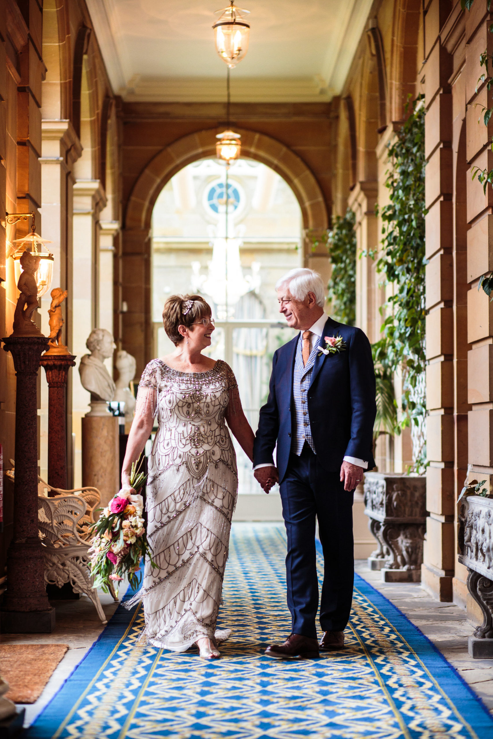 Creative wedding photography by Documentary Wedding Photographer Stuart James at Weston Park in Shropshire