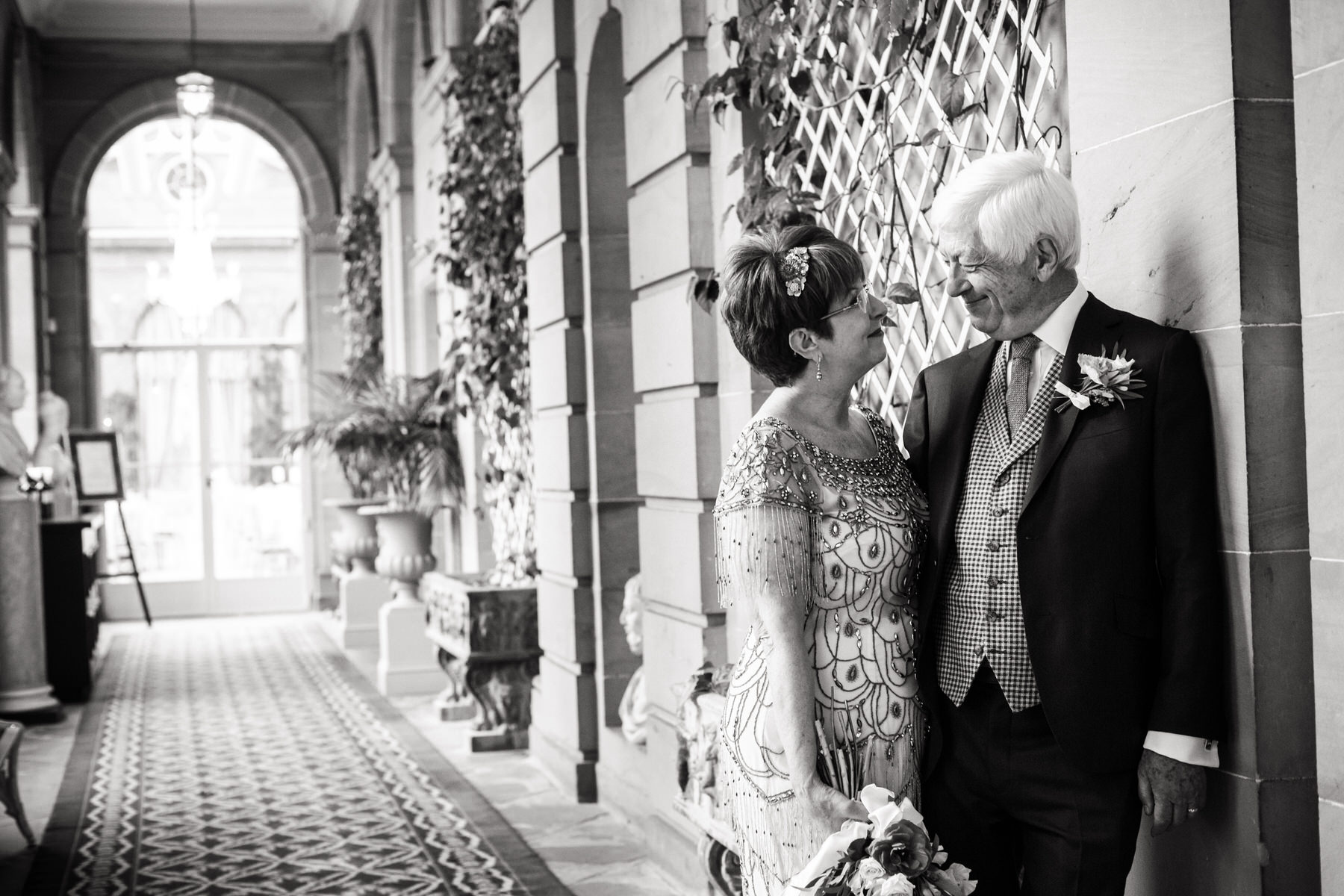 Creative wedding photography by Documentary Wedding Photographer Stuart James at Weston Park in Shropshire