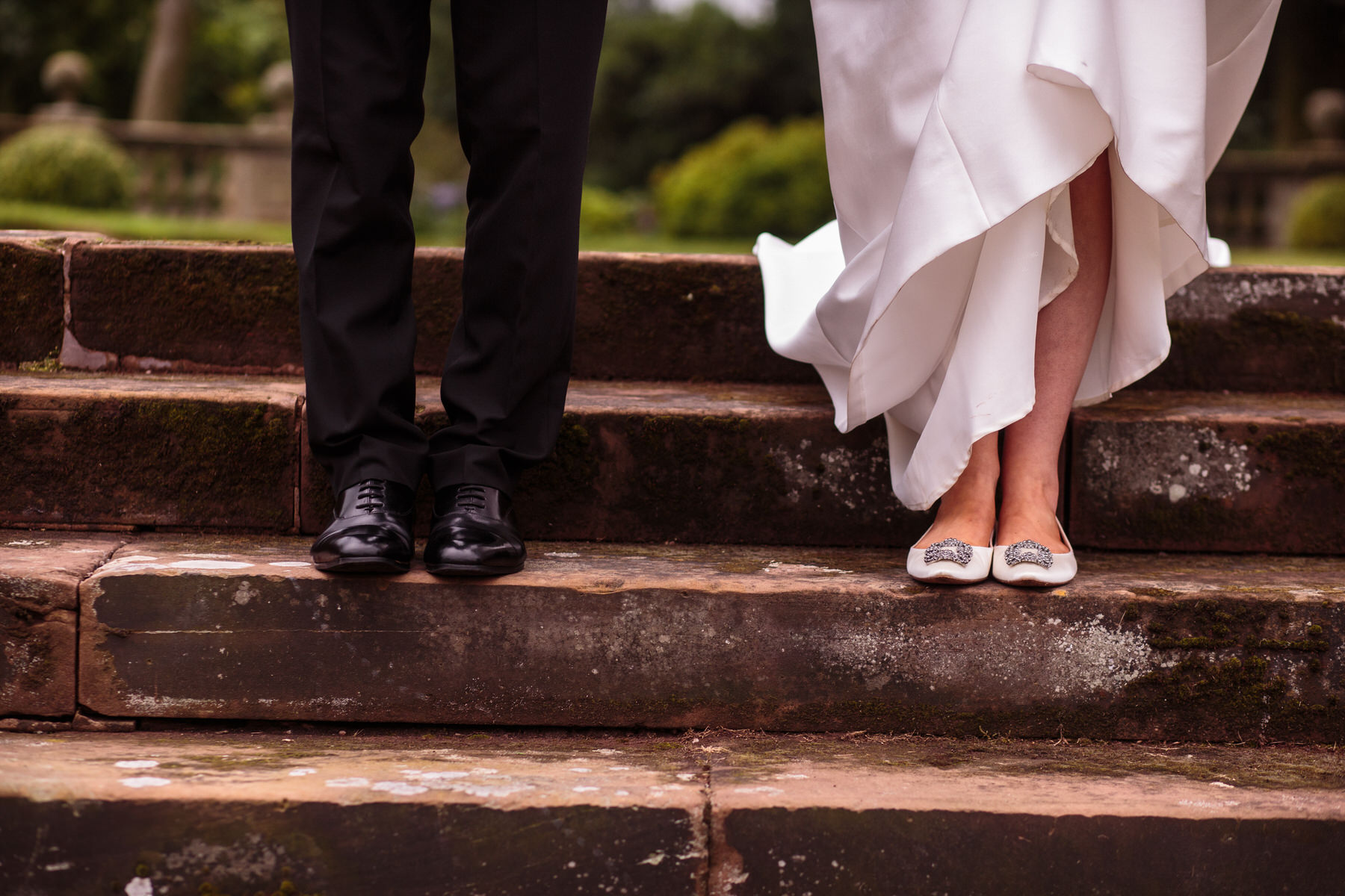 Creative wedding photography by Documentary Wedding Photographer Stuart James at Weston Park in Shropshire