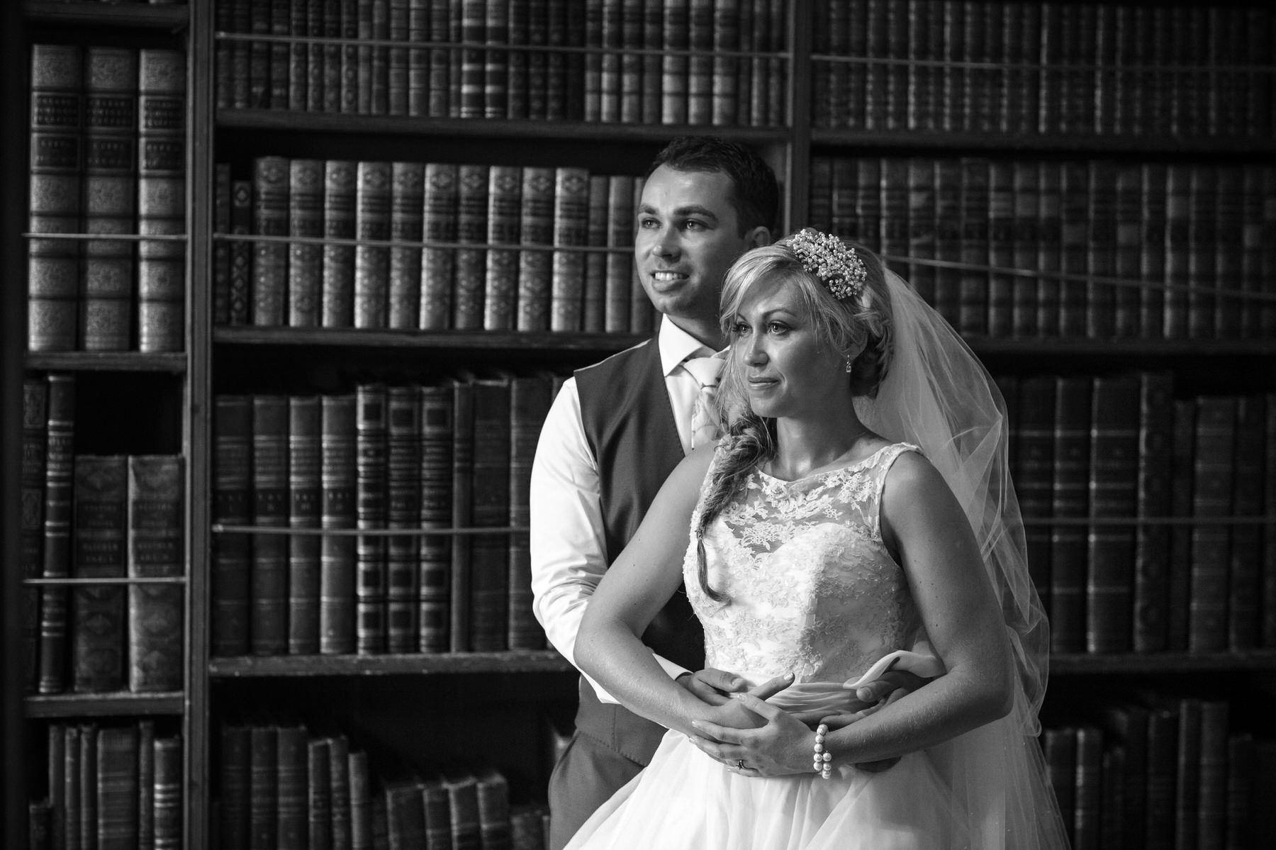 Creative wedding photography by Documentary Wedding Photographer Stuart James at Weston Park in Shropshire