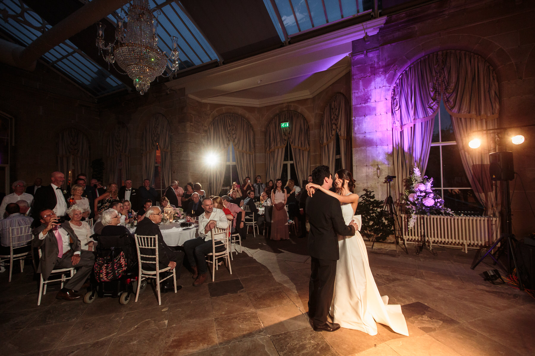 Creative wedding photography by Documentary Wedding Photographer Stuart James at Weston Park in Shropshire